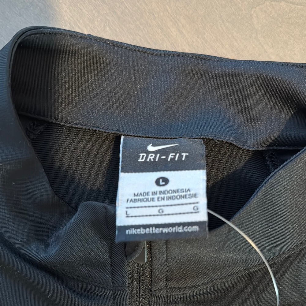 Nike Black Performance Dri-Fit Jacket in black - Picture 3 of 5